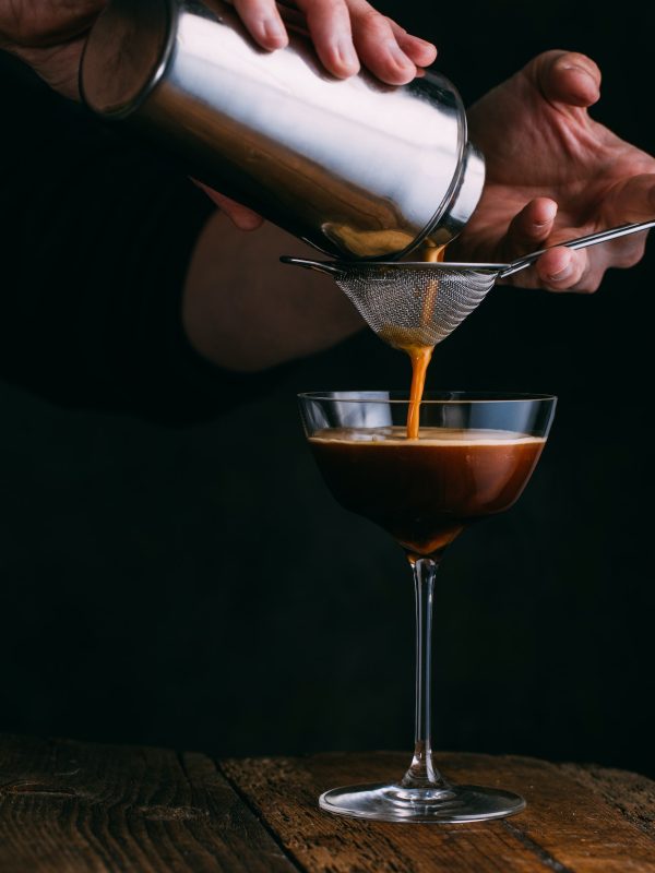 Espresso martini cocktail
